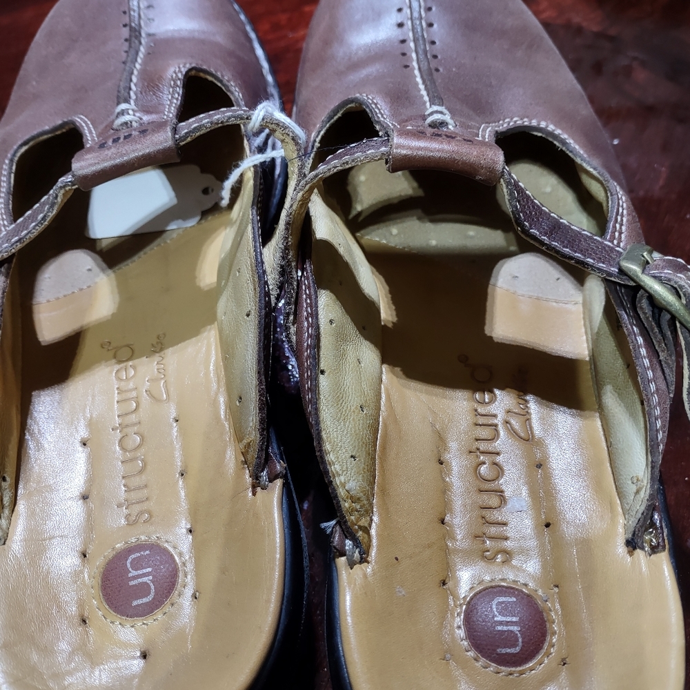 (Sh137) Un Structured By Clarke, M, Clogs, Flats,… - image 2